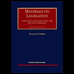 Materials on Legislation  Political Language and the Political Process