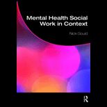 Mental Health Social Work in Context