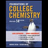 Foundations of College Chemistry, Alt. Edition (Loose)