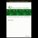 Development Theory and Economic of Growth