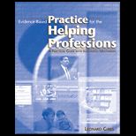 Evidence Based Practice for the Helping Professions and CD