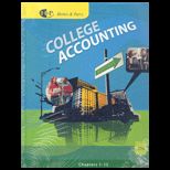 College Accounting, Chapter 1 15   With Study Guide and Working Papers 1 15