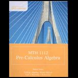 MTH1112  Pre Calc. Algebra (Custom)