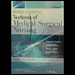 Brunner and Textbook of Medical, Volume 1 and 2   With Dvd and Card