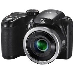 General Electric 16MP HD 720p Bridge Digital Camera 25X 2.7 LCD (Black) X450