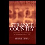 Strange Country  Modernity and Nationhood in Irish Writing Since 1790