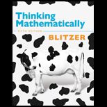 Thinking Mathematically   With Access (4446)