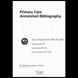 Primary Care Annotated Bibliography