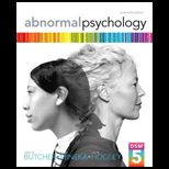 Abnormal Psychology   With Access