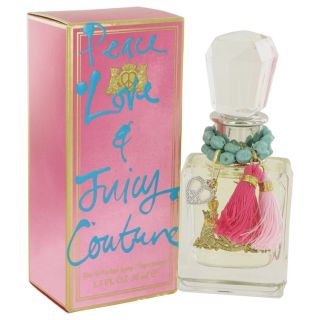 Peace Love & Juicy Couture for Women by Juicy Couture Eau De Parfum Spray 1.7 oz