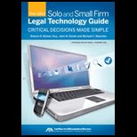2013 Solo and Small Firm Legal Technology Guide