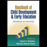 Handbook of Child Development and Early Education Research
