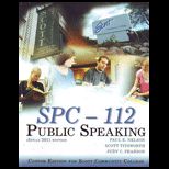 SPC 112 Public Speaking (Custom)