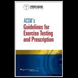 Acsms Guidelines for Exercise Testing and Prescription