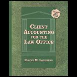 Client Accounting for the Law Office / With Three 3Disks