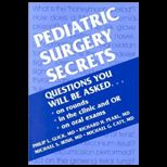 Pediatirc Surgery Secrets