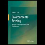 Environmental Sensing Analytical Techniques for Earth Observation