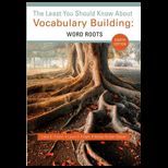 Least You Should Know about Vocabulary Building  Word Roots