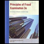 Accounting 320 Principles of Fraud Examination CUSTOM<
