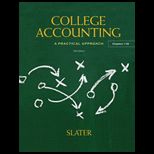 College Accounting, Chapter 1 25   With Worksheets