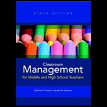 Classroom Management for Middle and High School