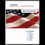 Taxation of Individuals 2013 Package