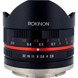 Rokinon Series II 8mm F2.8 Fisheye Lens for Samsung NX Mount