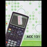 Accounting Acc 121 With Connect (Custom)