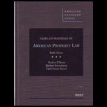 American Property Law Cases and Materials