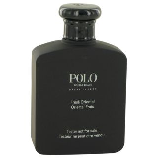 Polo Double Black for Men by Ralph Lauren EDT Spray (Tester) 4.2 oz