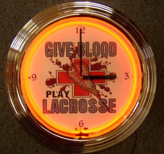 Lacrosse Clock