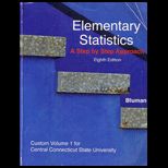 Elementary Statistics Volume 1 (Custom)