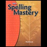 Spelling Mastery Level A   Workbook