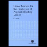 Linear Models for Prediction of Animal
