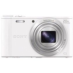 Sony Cyber shot DSC WX350 Digital Camera (White)