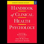 Handbook of Clinical Health Psychology, Volume 2  Disorders of Behavior and Health