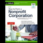 How to Form a Nonprofit Corp.   With CD