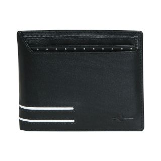 Buxton Luciano Thinfold RFID Leather Wallet, Mens