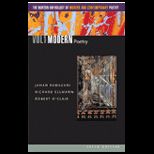 Norton Anthology of Modern and Contemporary Poetry, Volume 1 and Volume 2