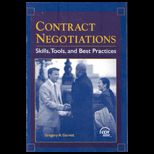 Contract Negotiations  Skills, Tools and Best Practices