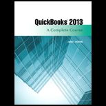 QuickBooks Pro 2013 A Complete Course With CD