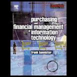 Purchasing and Financial Management of Information Technology