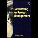 Contracting for Project Management