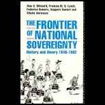 Frontiier of National Sovereignty