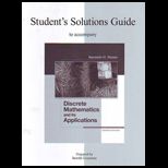 Discrete Math and Its Application   Student Solution Guide
