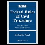 Federal Rules of Civil Proced With Sel 13