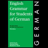 English Grammar for Students of German  The Study Guide for Those Learning German