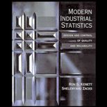 Modern Industrial Statistics / With CD ROM