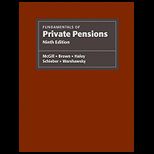 Fundamentals of Private Pensions