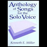 Anthology of Songs for the Solo Voice
